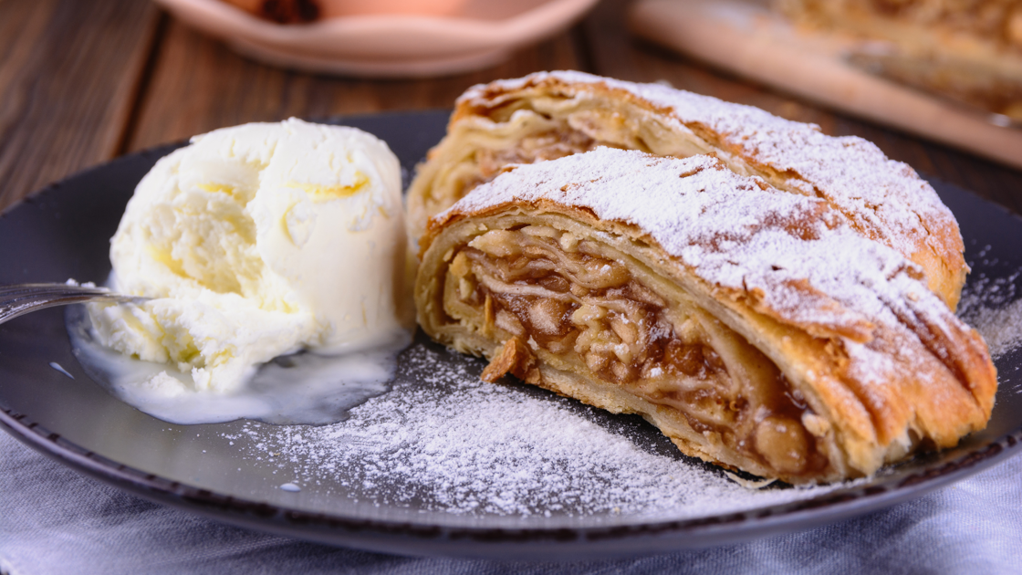 De historie van de Apfelstrudel in Oostenrijk